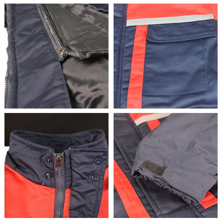 Wholesale breathable polyester cotton overalls work shirt work jacket winter outdoor work clothes