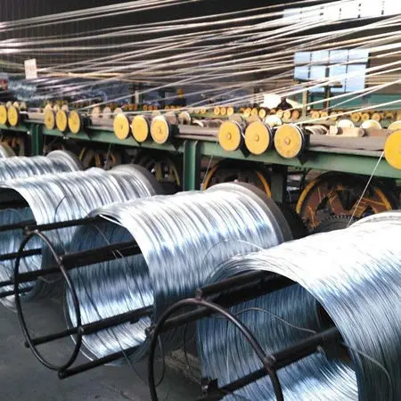 Hot dip galvanizing steel wire rope galvanized wire 1.3mm 25kg gi zinc coated rod 3.0mm & 7.6mm price per ton