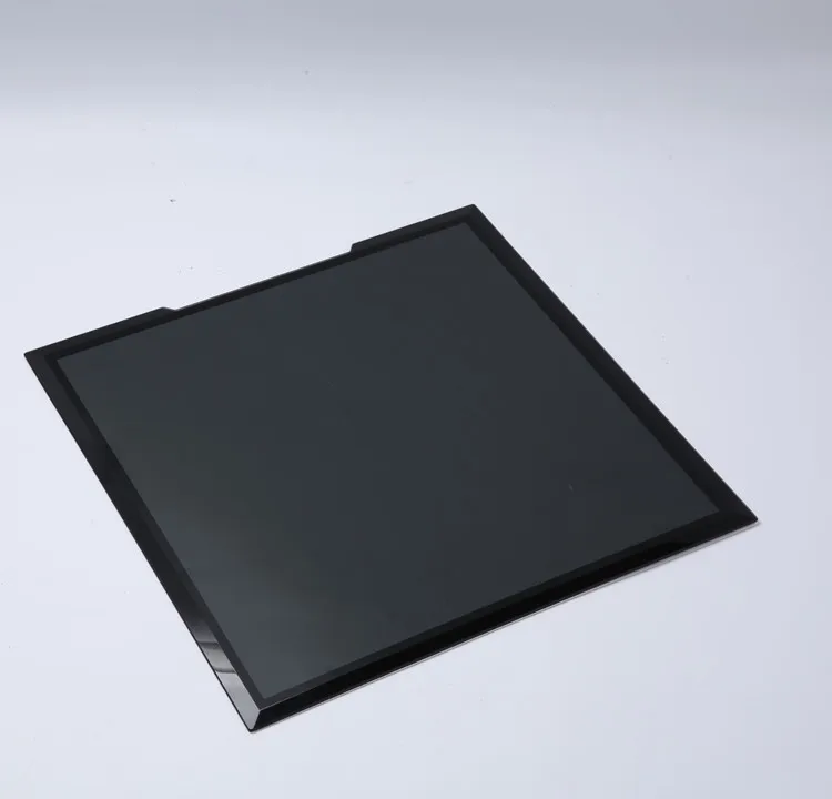 Custom tempered glass with silk screen printing & film coating for game computer case side glass panel