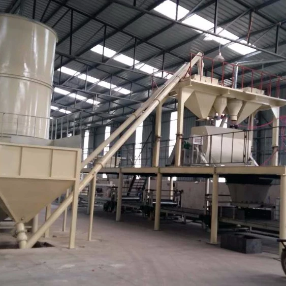 Линия по производству волоконно-цементных сэндвич-панелей из пенополистирола