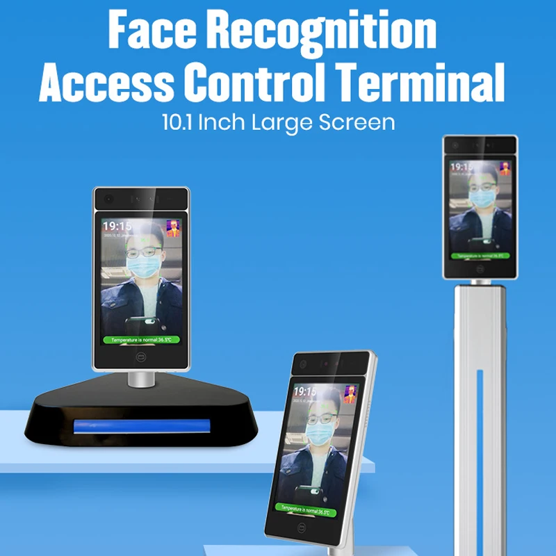 New Launch Binocular Camera Android Time Attendance Face Recognition Support Controlled By Smart Phone And Computer