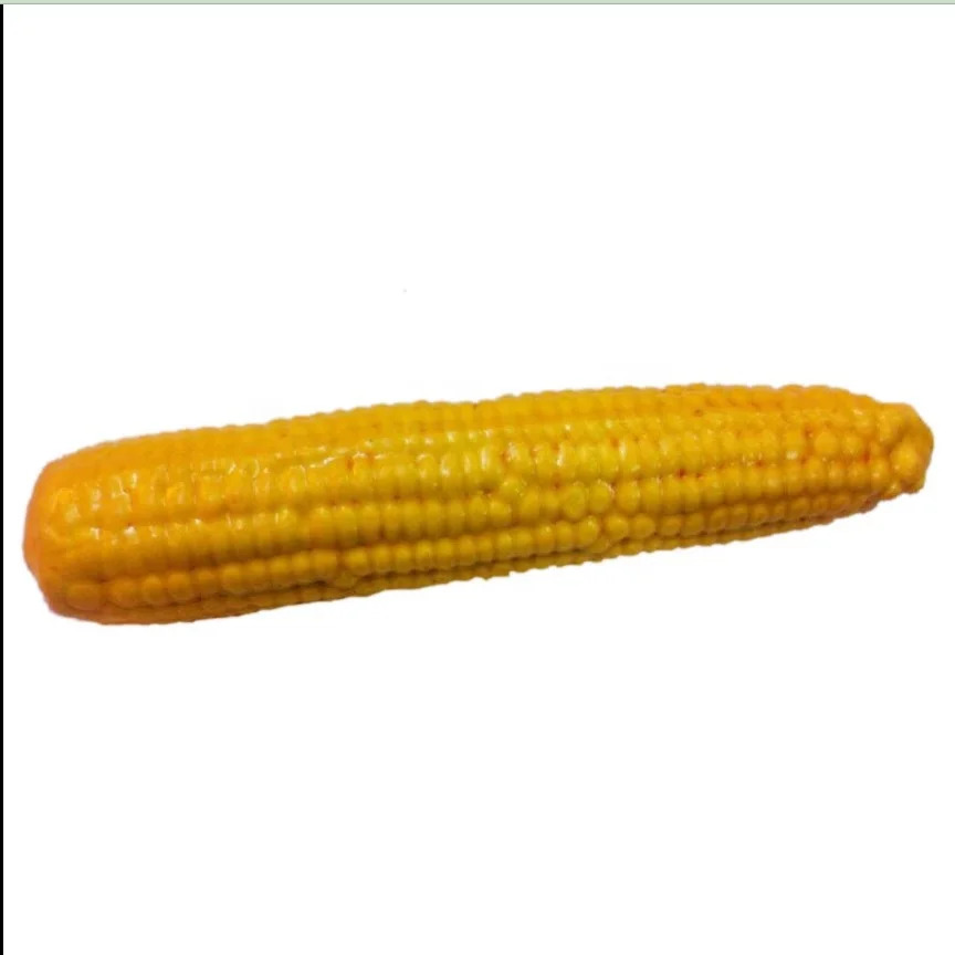 Realistic Faux Play Fake Food Replica Vegetable Corn On Cob Stage Prop