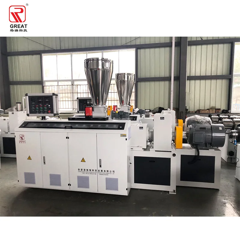 50mm 200mm diameter PVC pipe extruder line Plastic pipe extruder making machine production line