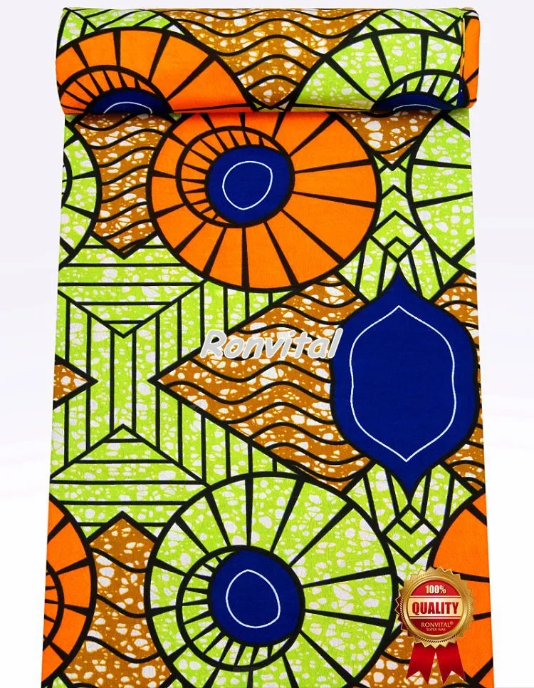 Wholesale high-grade super soso wax fabric textile stocklots