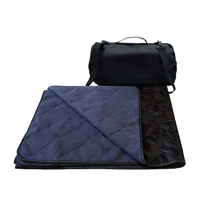 Amazon hot sale Outdoor Waterproof Blanket Large Fleece Stadium & Camping Blankets for Cold Weather