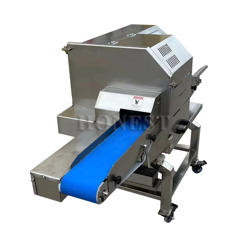 High Efficiency Slicer Machine Meat / Meat Slice Cutter / Cooked Meat Slicing Machine