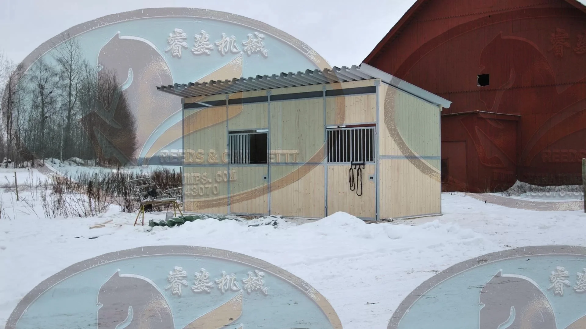 Horse Stall Portable stable Barns for Sale Prefabricated Horse Racing Stables