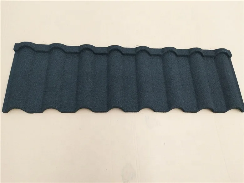 New Release Metal Shingles Sheet Roofing Milano Stone Coated Metal Roof Tile