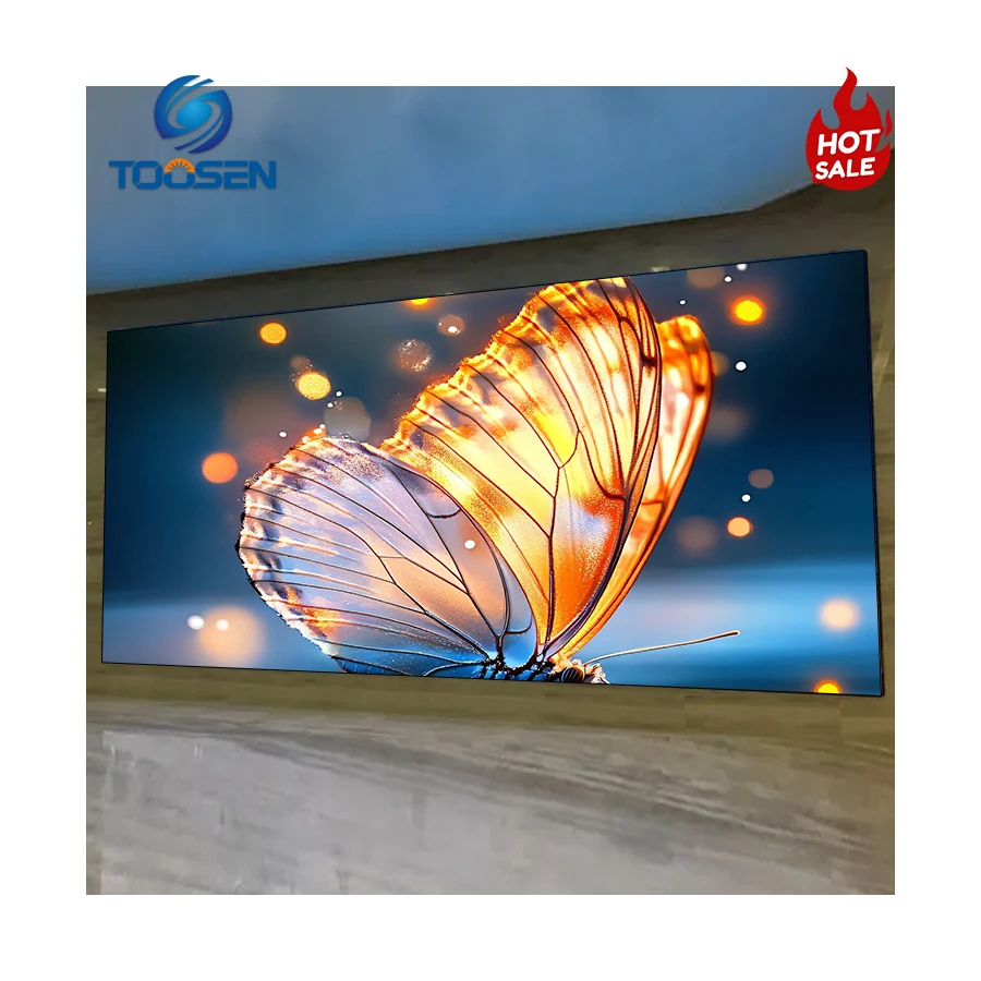 Ultra-fine Pitch P0.7 P0.9 P1.2 Indoor LED Display Screen Full Color Fixed 4K 8K LED Advertising Board LED Video Wall