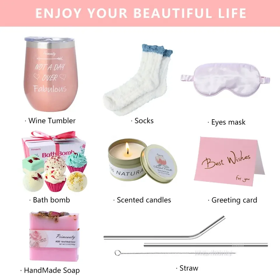 best selling products 2023 holiday valentines day gift basket set self care luxury women bath spa gift set birthday gift