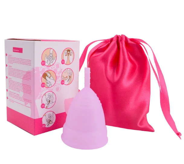 Yongli менструальные чашки для женщин силиконовый аппликатор черный стерилизатор мензующая силиконовая