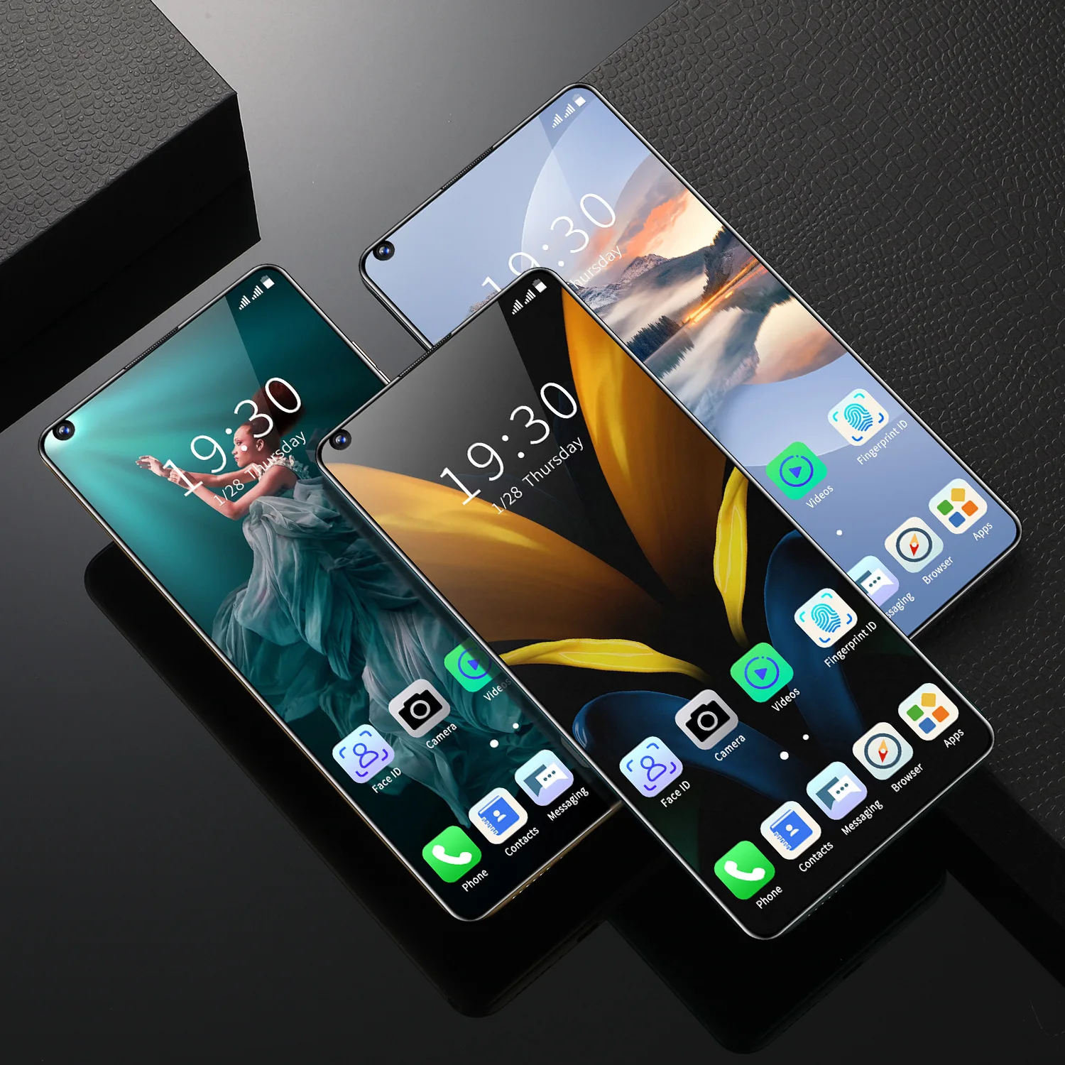  Новинка 2021 лидер продаж смартфон P50 Pro 7 3 дюйма Andriod 10 4G LTE 5G мобильный сотовый телефон