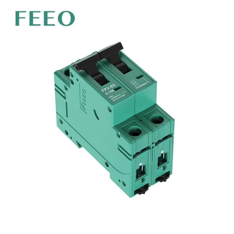 Миниатюрный выключатель 2p MCB 20A 16A 10A 32A 25A 40A 63A DC