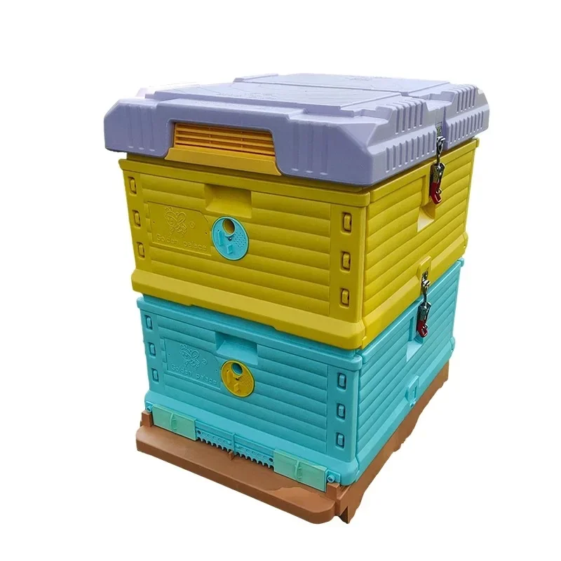 Wholesale  price 3 layers Langstroth Beehive Thermo Box for Bee Plastic Beehive