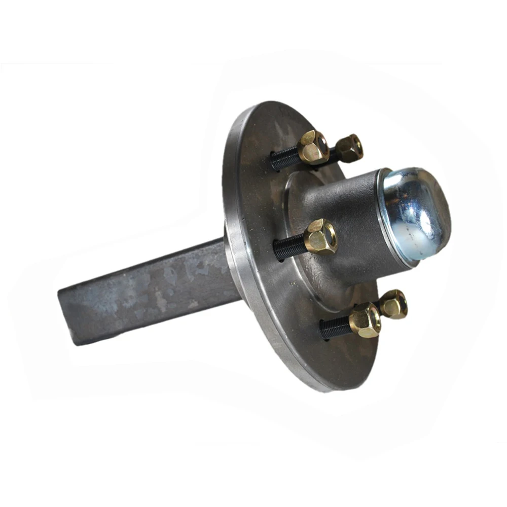 5 Studs Trailer Caravan Stub Axle Round Axle Spindle