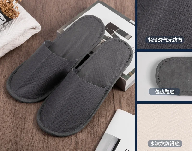 Wholesale Of Disposable Slippers For Star Rated Hotels Special Hotels Homestays Beauty Salons And Anti-Skid Printed Logos