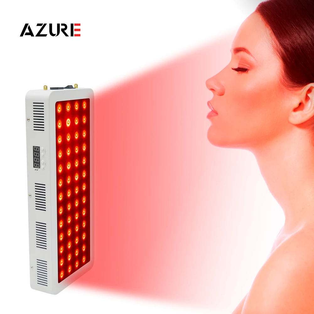 500w half body skin  led light therapy panel 660nm 850nm near infrared red light therapy