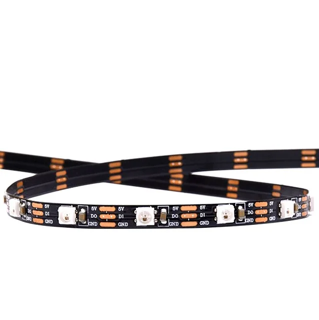 High Brightness Waterproof 60 6812 2812b Sk6812 Ws2812 Ws2812b Addressable Rgb 3535 Led Strip