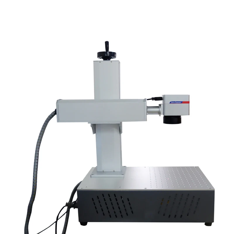 Customized Raycus 20w 30W 50W Portable Fiber Laser Marking Machine for Metal Fiber Laser Marker With Low Price