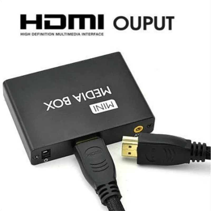 New 1080P Full HD Media Player Support SD Card USB Disk PPT Mp3 MP4 Video Advertising Player AD HDD Multimedia Players