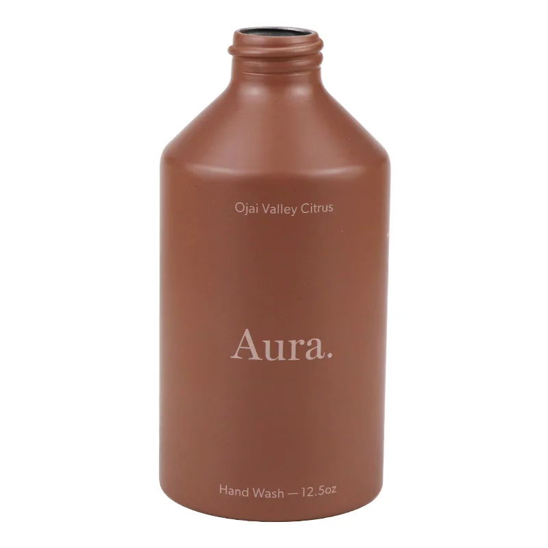 30ml 50ml 100ml 150ml 200ml 250ml 500ml Matte brown aluminum spray pump bottle for cosmetic packaging