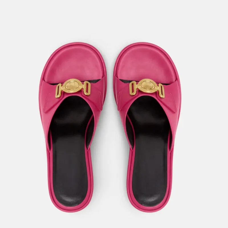 2022 Arrivals Fashion Women Pumps Slippers Design Luxury Sandals Slip-On High Hells Classic Elegant Custom Treading Ladies Shoes