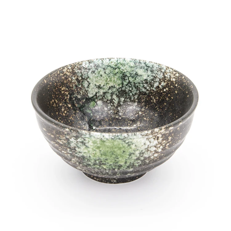 Japanese Style Ceramic Cereal Bowls Porcelain 260ml Salad Soup Rice Bowl Set, Multi Colors (4.5 inch)