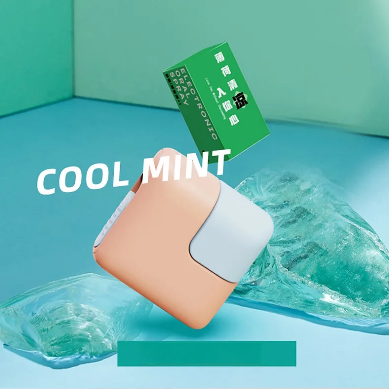 Портативный освежающий во рту мятный аромат для удаления неприятного запаха изо рта глубокий глоток чистый электрический оральный распылитель