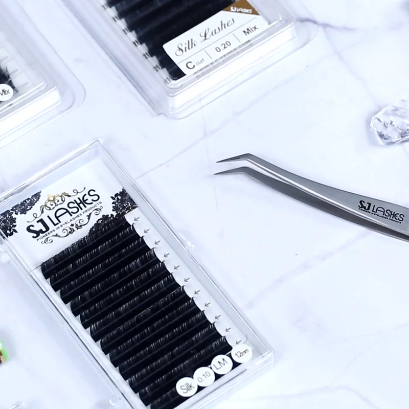 Eyelash factory private label korean eyelash extensions free samples accepted