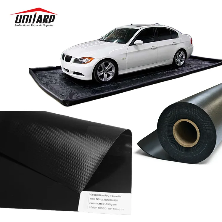 14 18 oz PVC knife coated tarpaulin lorry cover for sale, car wash container garage mat vinyls
