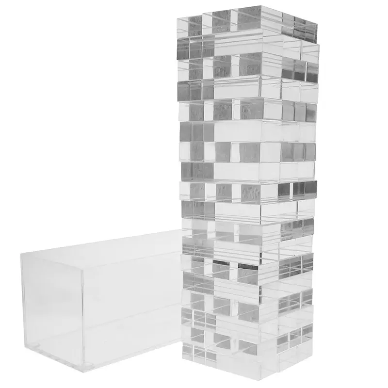 3D Luxe Acrylic Stacking Tower Puzzle Game
