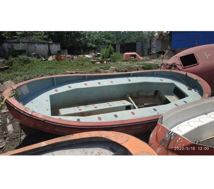 6,50 метровый закрытый корпус спасательной лодки небольшая лодка