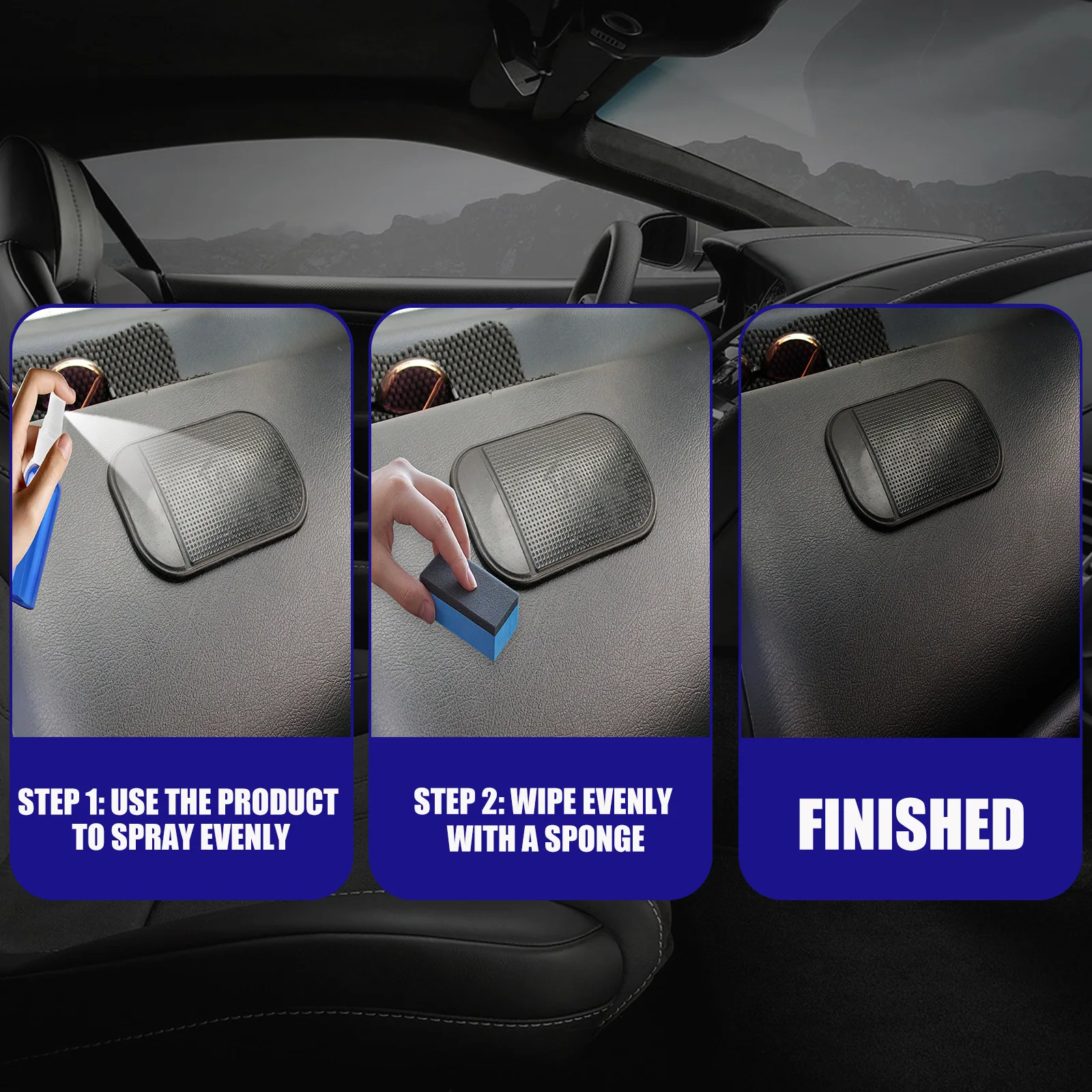 Plastic Renovator OEM ODM Clean Restore Gloss Sustainable Brighten Retread Coating Auto Rubber Repair Agent