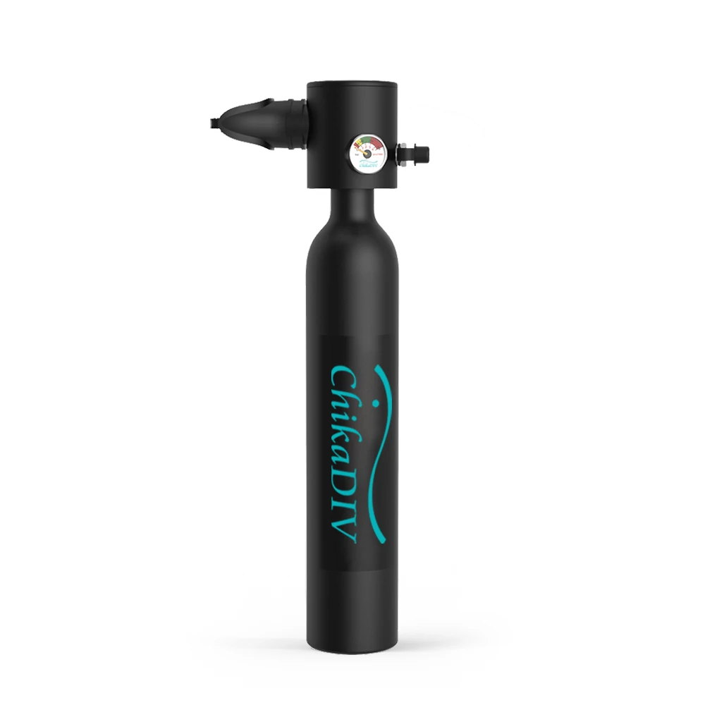 Chikadiv Mini C300 Bring a pump set Swimming Snorkel Diving Package Dive Kit New Technology Pool Equipment Scuba Tank
