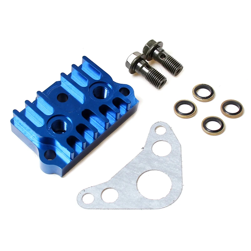 LF/YX 125cc 140cc CNC Oil Cooler Horizontal Engine Cylinder Cover For Dirt Pit Bike Monkey Bike Atv Quad Spare Parts