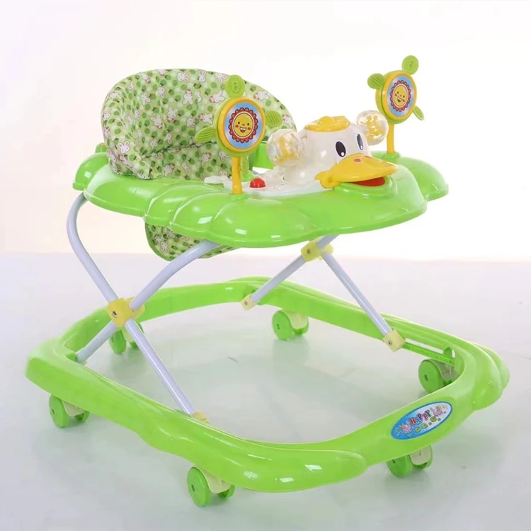 Baby oem service training roller walker for baby with flashing light