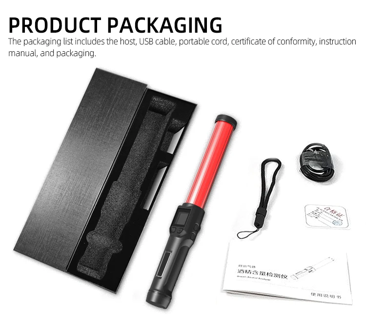 Good Sale Alcohol Tester Factory Price High Accuracy Quick Test Breathalyzer Semiconductor Sensor Alcohol Tester