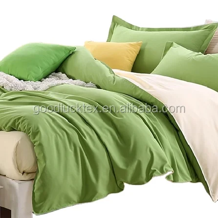 Solid Dyed Polyester Printed Bedsheet