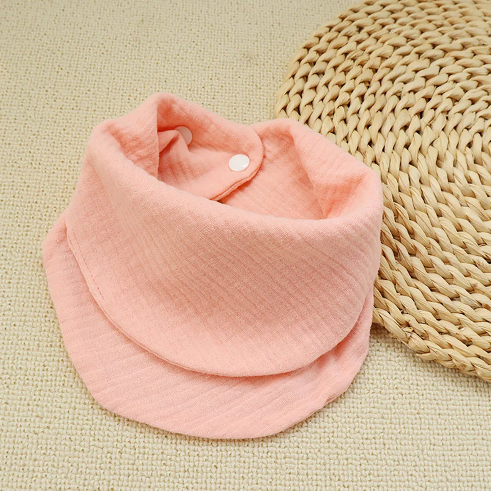 Wholesale Muslin Weaning Minky Dot Large Infant Korean Oem Baby Drool Bib