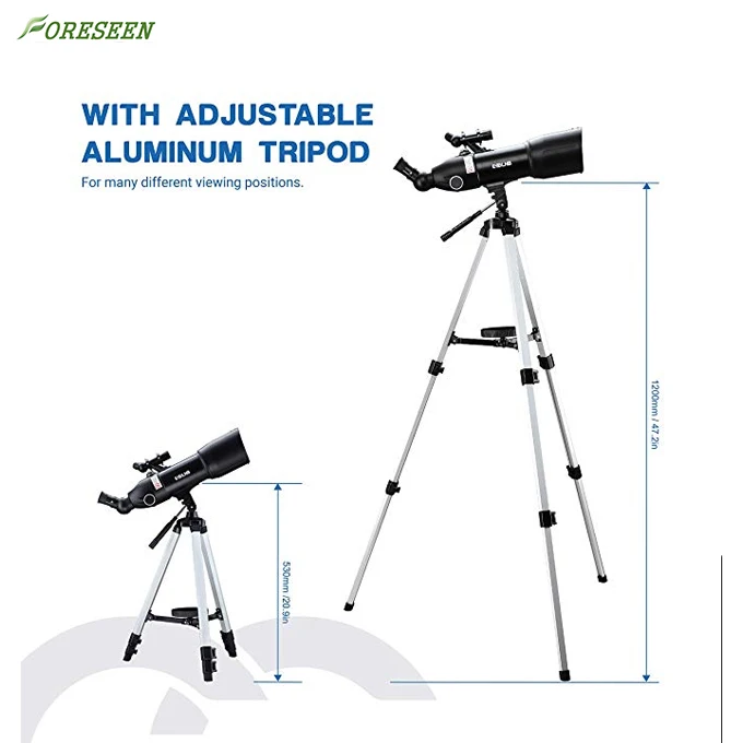 
Foreseen Professional Refractor Universal Mobile Phone Astronomical Telescope / Telescopio To View Moon 