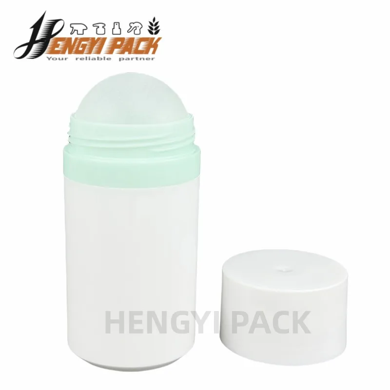 50ml 75ml  90ml Empty Stick Deodorant Roll On Bottle Glass Roller Container  Plastic Glass Bottle
