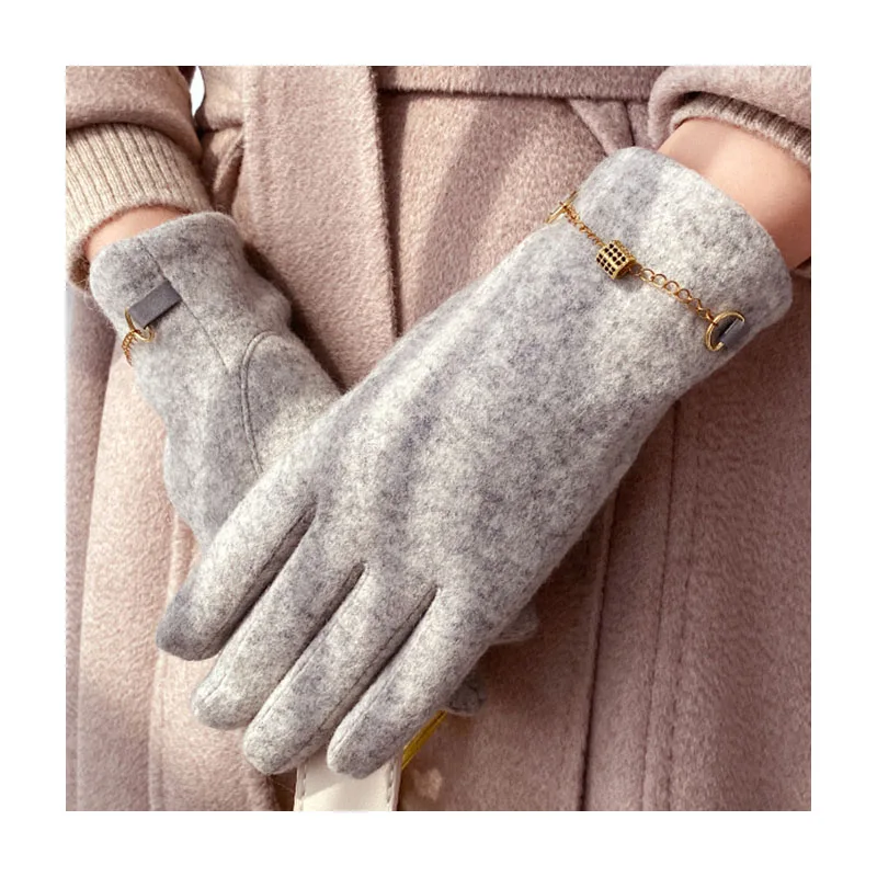 Украшение для браслета теплые вязаные зимние рукавицы