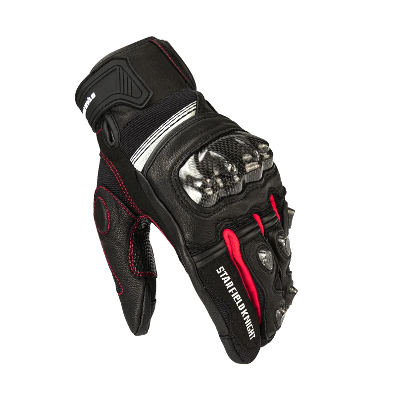 Touchscreen Leather Tactical Motorbike Biker Racing Car Riding Cycling Gloves