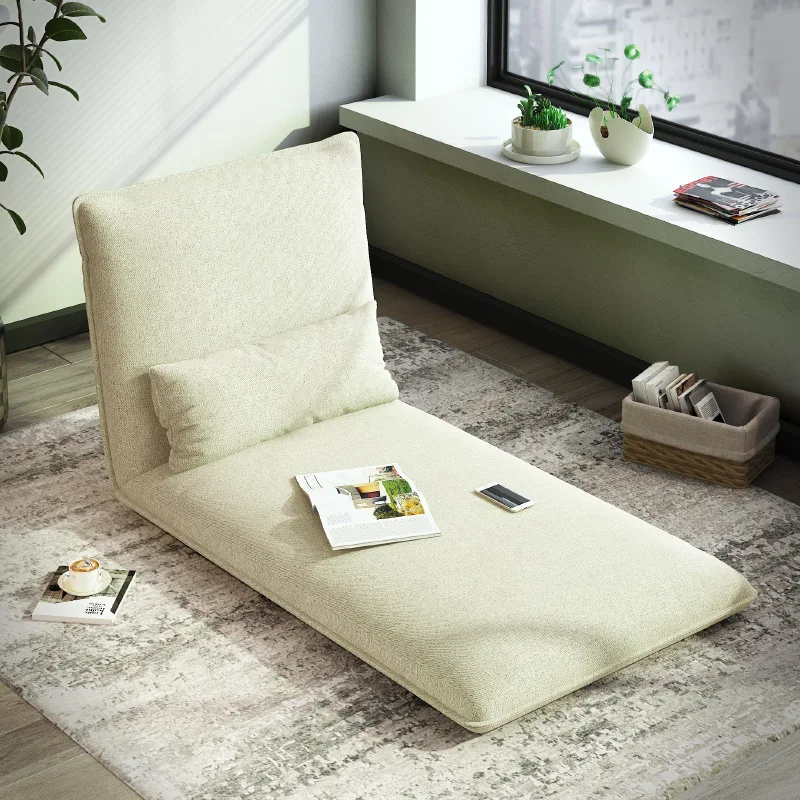 Lazy susan folding chair bedroom single mini sofa bed on the floor sofa