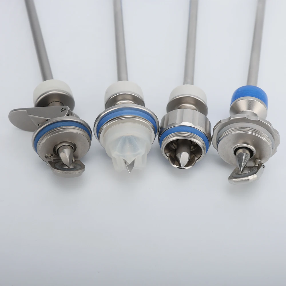 Laparoscopic Trocars Set Trocar and Cannula 3.5mm 10mm 15mm Reusable Trocar Veterinary China