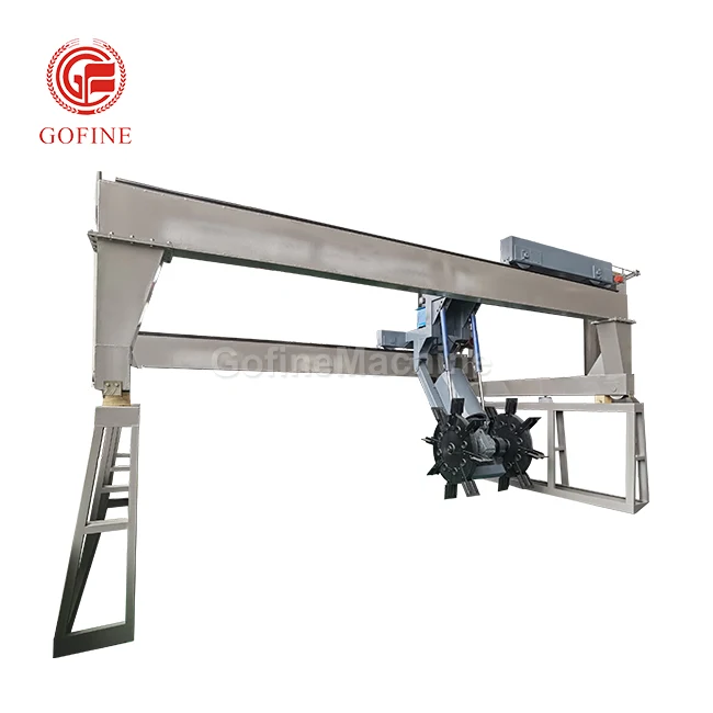Large-scale fermentation turning organic fertilizer turning equipment