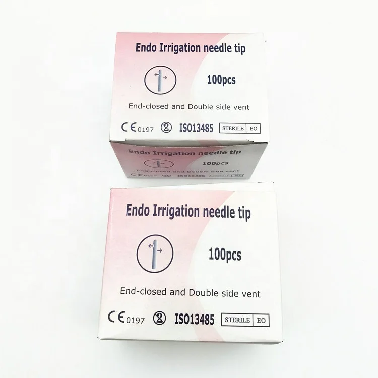New Product Dental Endo Irrigation Needle Tips End-closed And Double Side Vent Dental Equipment