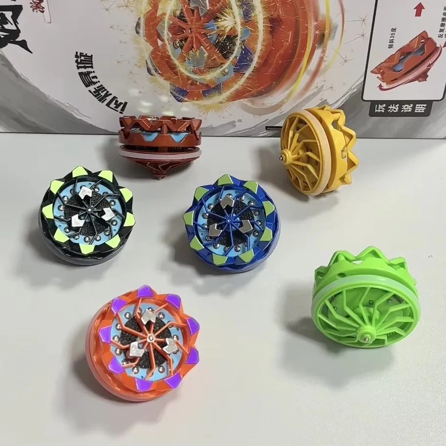 Factory 2024 New Arrival Hot Sale Plastic Fireworks Burst Set Kids Toys Gyros Spinning Top Toy Bey Battle Burst For Kid Boy Gift