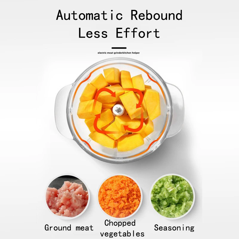 New Products 2024 1.5L New Arrival Multi-Purpose Manual Meat Grinder Veggie Vegetable Slicer Cutter