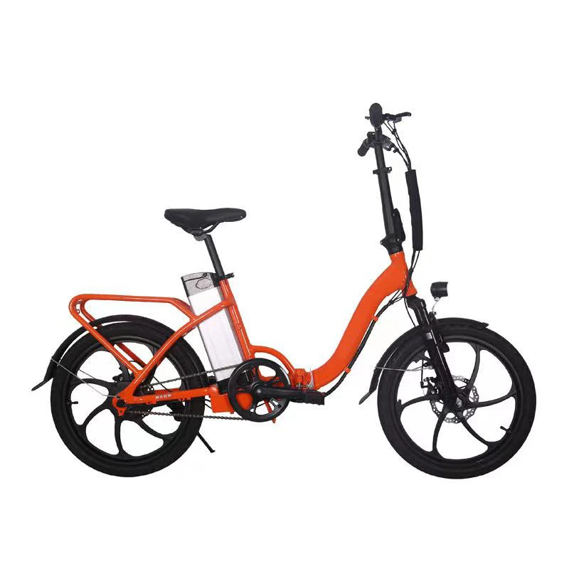 Folding Electric Bicycle Lithium Battery Small Substitute Electric Vehicle 20 Inch Ultra-light Portable E-bike